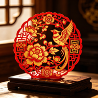 非遗剪纸摆件